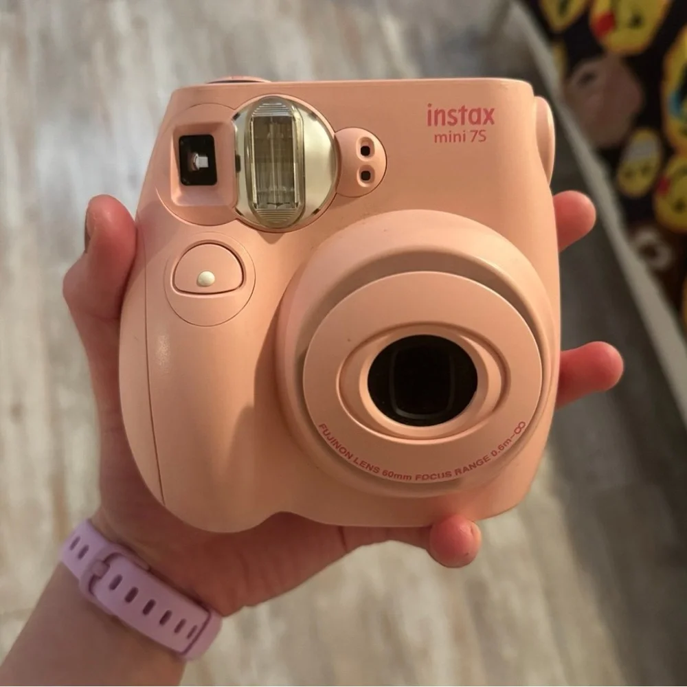 Pink Polaroid Photo printing Camera